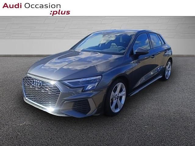 Gris daytona nacré Utilisé 2023 Audi A3 S-Line | 30 487 € (Prix juste) - Image 1/4