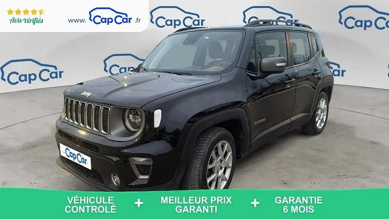 Noir Occasion 2020 Jeep Renegade Limited SUV | 14 690 € (Bon prix) - Image 1/4
