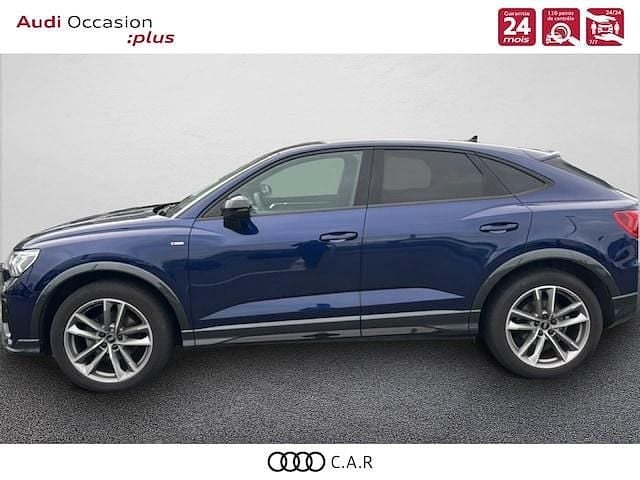 Occasion Audi Q3 Sportback S-Line 150 ch (110 kW) 2023 Bleu navarre métallisé SUV