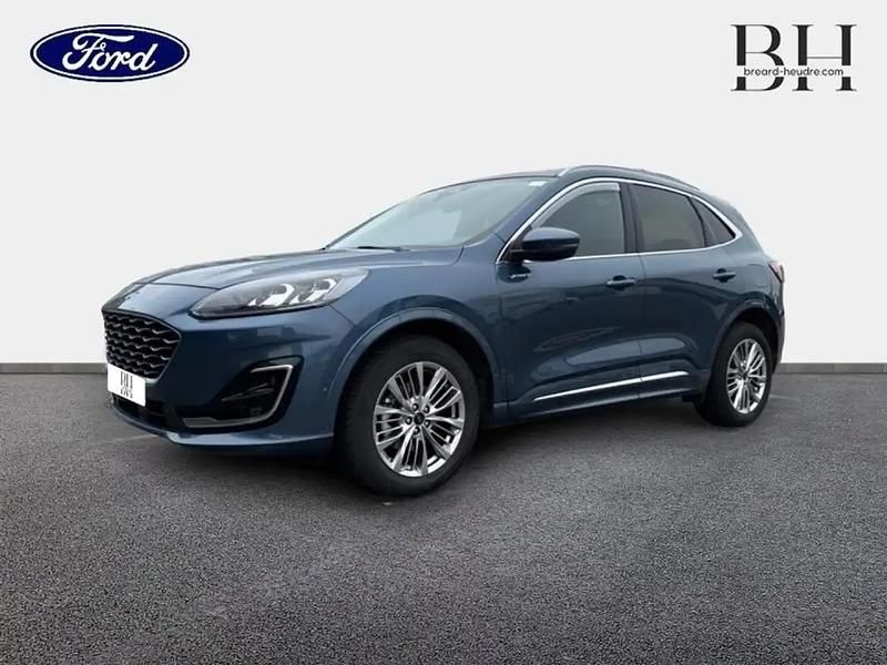 Bleu Occasion 2022 Ford Kuga Vignale SUV | 27 980 € (Prix juste) - Image 1/4