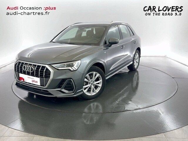 Gris daytona nacré Utilisé 2020 Audi Q3 S-Line SUV | 28 300 € (Prix juste) - Image 1/4