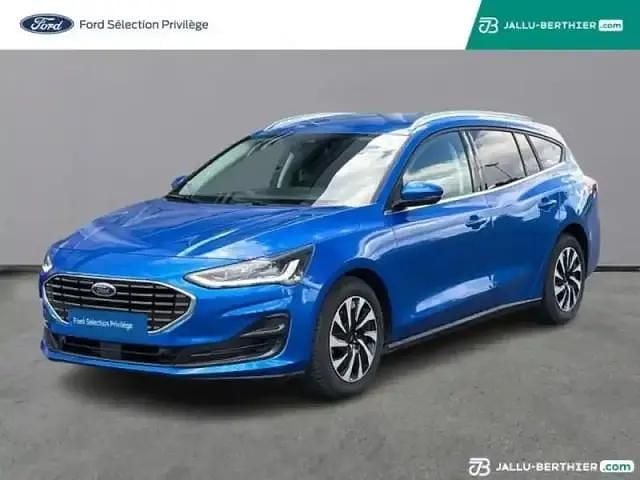 Bleu Utilisé 2024 Ford Focus Business Edition Break | 23 490 € (Prix juste) - Image 1/4
