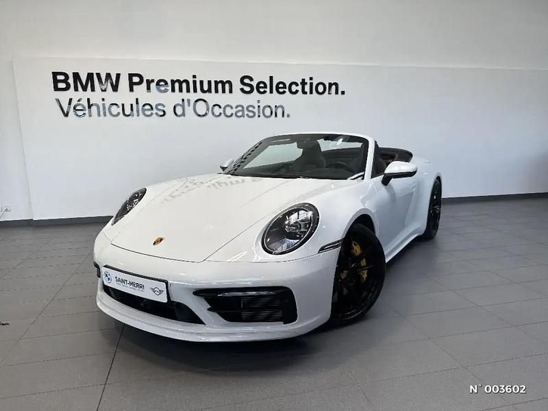 Blanc Utilisé 2019 Porsche 911 Carrera 4S Cabriolet | 144 900 € (Prix juste) - Image 1/4