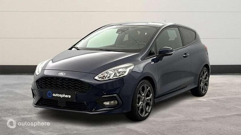 Occasion Ford Fiesta ST-Line 122 ch (89 kW) 2018 Bleu Citadine
