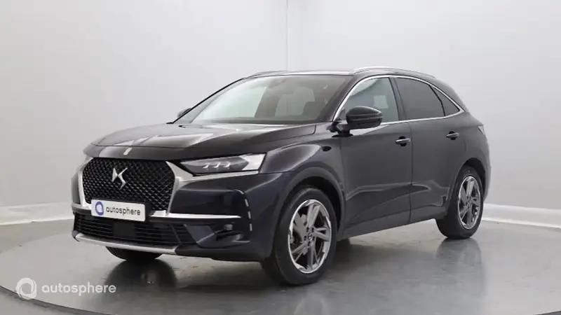 Bleu Utilisé 2021 DS Automobiles DS7 Crossback Rivoli SUV | 26 999 € (Prix juste) - Image 1/4