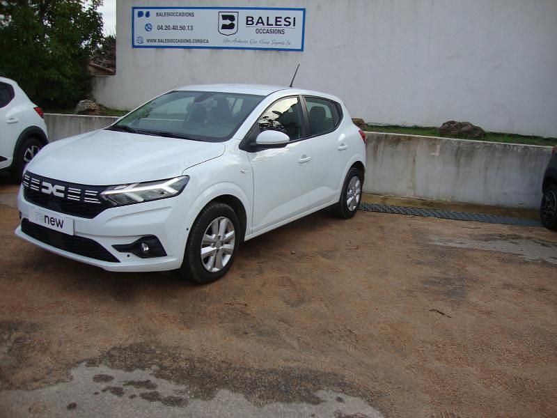 Occasion Dacia Sandero Expression 2023 Blanc Citadine