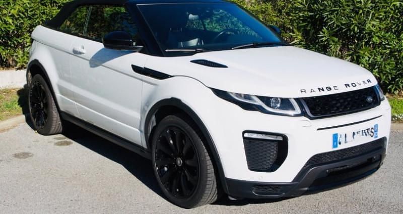 Blanc Occasion 2016 Land Rover Range Rover evoque HSE Dynamic Cabriolet | 29 990 € (Prix assez cher) - Image 1/4