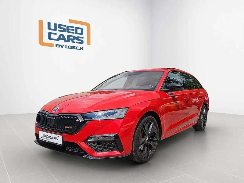 Rouge Utilisé 2024 Skoda Octavia RS Break | 39 476 € (Prix juste) - Image 1/4