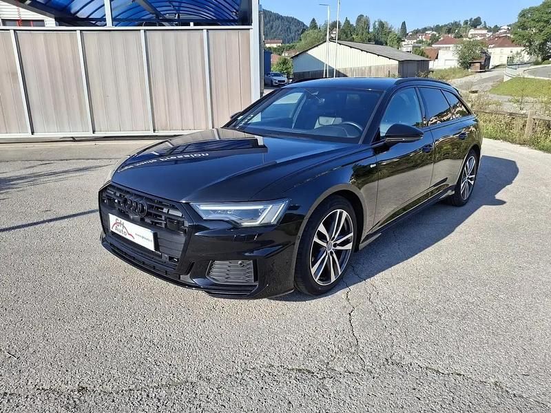 Noir Utilisé 2018 Audi A6 S-Line Break | 36 980 € (Prix assez cher) - Image 1/4