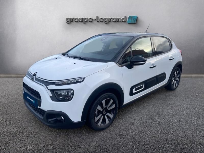 Noir Utilisé 2023 Citroën C3 PureTech Citadine | 15 490 € (Prix assez cher) - Image 1/3