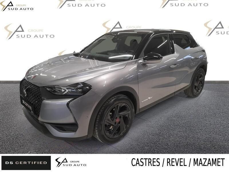 Gris Utilisé 2020 DS Automobiles DS3 Crossback Performance Line Plus SUV | 19 880 € (Prix juste) - Image 1/4