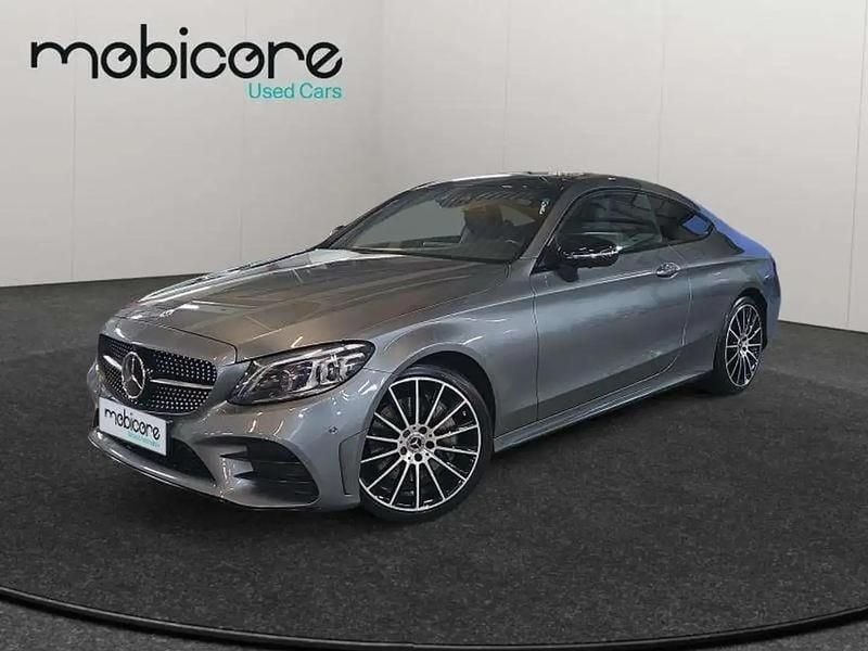 Gris Occasion 2021 Mercedes C300 AMG line Coupé | 34 990 € (Super prix) - Image 1/4