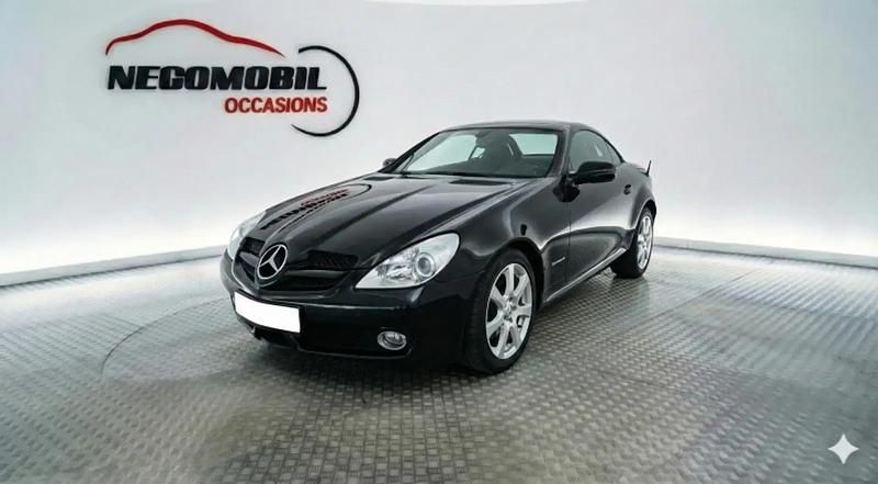 Noir Occasion 2009 Mercedes SLK200 Cabriolet | 14 990 € - Image 1/4
