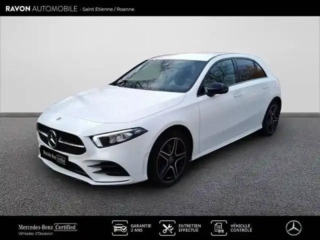 Polar white Occasion 2022 Mercedes A250 Berline | 30 990 € - Image 1/4