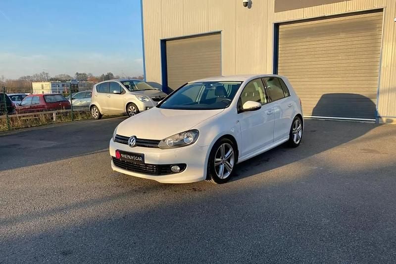 Blanc Occasion 2012 VW Golf VI R-line Citadine | 9 990 € (Prix juste) - Image 1/4
