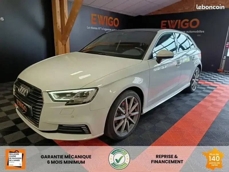Blanc Utilisé 2020 Audi A3 e-tron Design Citadine | 23 990 € (Prix juste) - Image 1/4