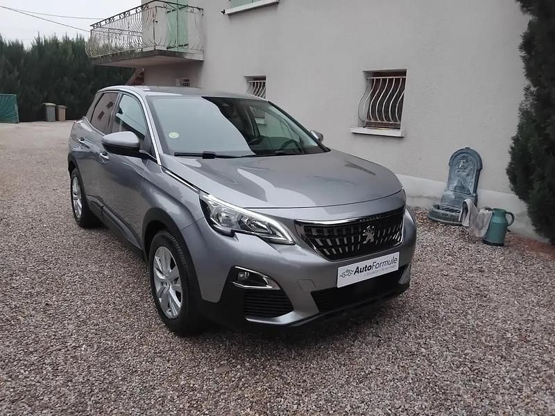 Gris Utilisé 2020 Peugeot 3008 Business-Line SUV | 14 590 € (Bon prix) - Image 1/4