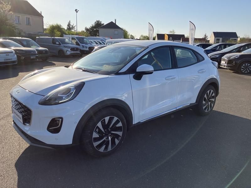Blanc Utilisé 2024 Ford Puma ST-Line Coupé | 20 299 € (Bon prix) - Image 1/4