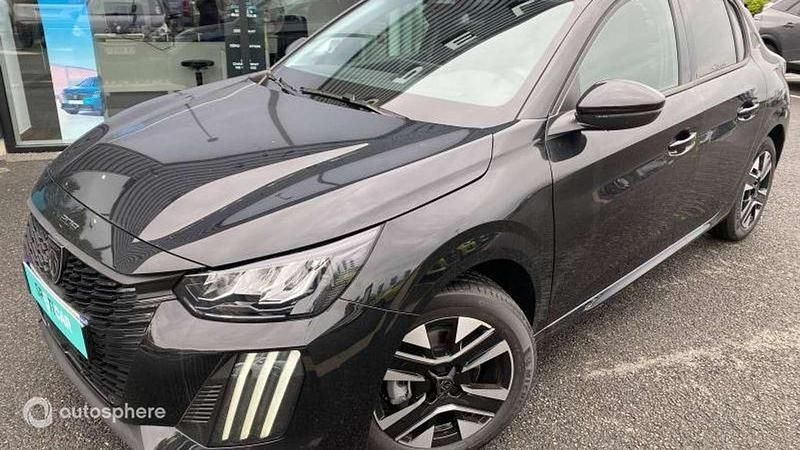 Nouvelle Peugeot 208 Allure 102 ch (75 kW) 2025 Noir Citadine