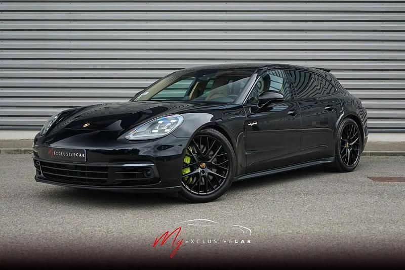 Noir Utilisé 2019 Porsche Panamera S E-Hybrid Sport Turismo Berline | 69 950 € (Bon prix) - Image 1/4