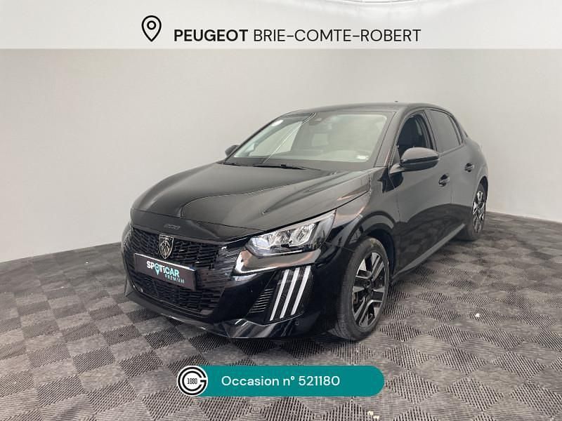 Noir Utilisé 2024 Peugeot 208 Allure Citadine | 15 490 € (Prix juste) - Image 1/4