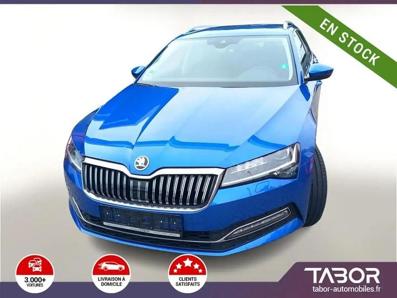 Bleu Utilisé 2021 Skoda Superb Style Break | 25 488 € - Image 1/4