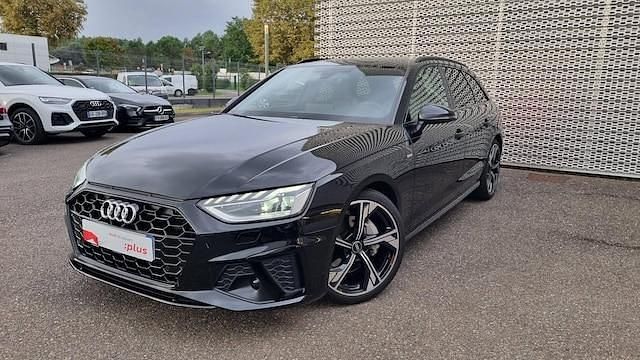 Noir mythe métallisé Utilisé 2022 Audi A4 S-Line Break | 41 990 € (Prix cher) - Image 1/4