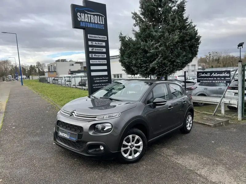 Gris Utilisé 2019 Citroën C3 Citadine | 7 980 € - Image 1/4