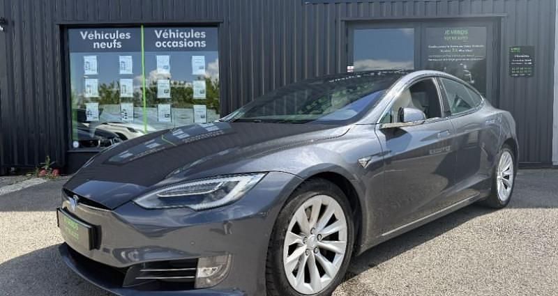 Gris Utilisé 2016 Tesla Model S Berline | 25 990 € (Prix juste) - Image 1/4