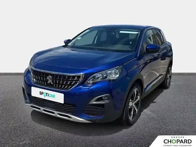 Bleu Utilisé 2019 Peugeot 3008 S | 11 790 € (Super prix) - Image 1/4