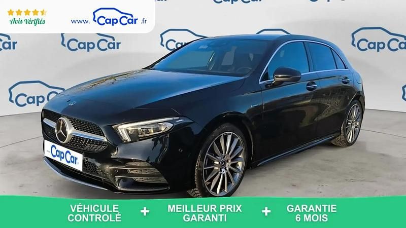 Noir Utilisé 2020 Mercedes A250 AMG line Berline | 25 990 € (Prix juste) - Image 1/4