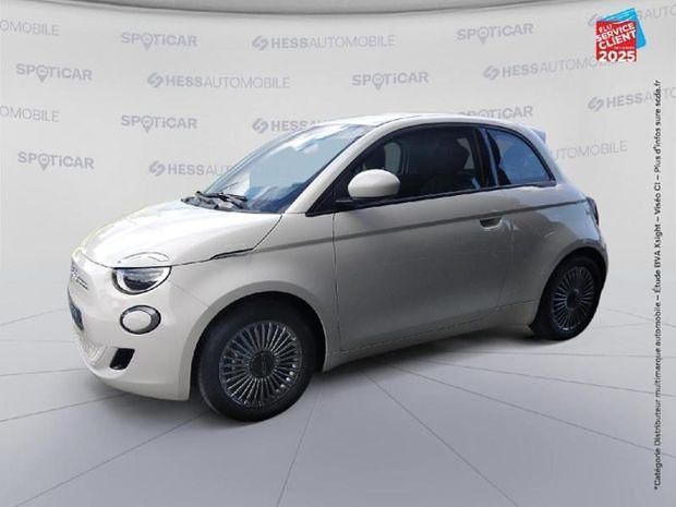 Blanc Utilisé 2023 Fiat 500e Citadine | 16 999 € (Prix assez cher) - Image 1/4