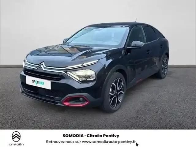 Noir perla nera (n) Occasion 2023 Citroën e-C4 Shine Berline | 17 490 € (Super prix) - Image 1/4