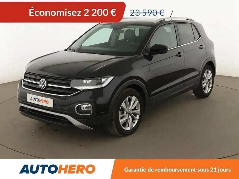 Noir Utilisé 2022 VW T-Cross SUV | 21 390 € (Prix juste) - Image 1/2