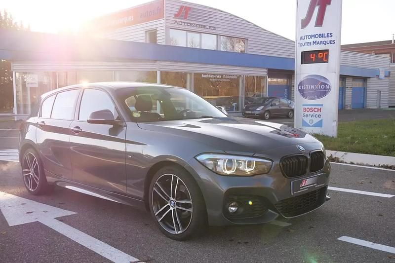 Gris Occasion 2019 BMW 116 M Sport Citadine | 18 990 € (Prix juste) - Image 1/4