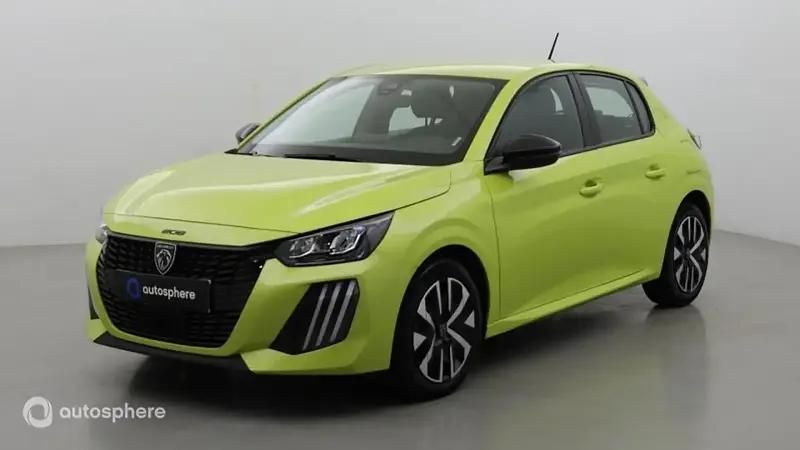 Jaune Utilisé 2024 Peugeot 208 Active Citadine | 15 999 € (Prix juste) - Image 1/4