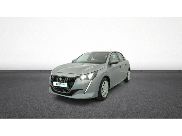 Gris Utilisé 2020 Peugeot 208 Business-Line Citadine | 11 490 € (Prix juste) - Image 1/4