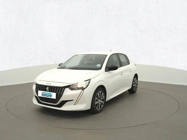 Blanc Utilisé 2023 Peugeot 208 Active Citadine | 12 990 € (Prix juste) - Image 1/4