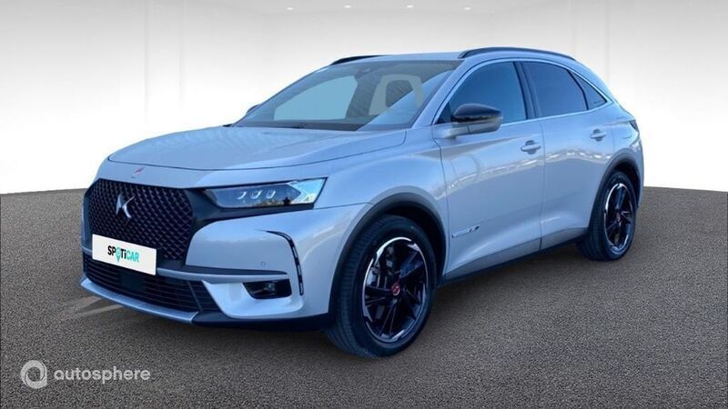 Blanc Utilisé 2021 DS Automobiles DS7 Crossback Performance Line Plus SUV | 27 480 € (Prix juste) - Image 1/4