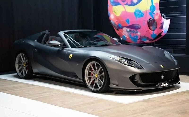 Occasion Ferrari 812 801 ch (589 kW) 2021 Gris Cabriolet