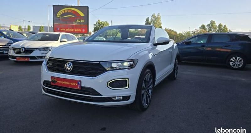 Blanc Utilisé 2021 VW T-Roc R-line SUV | 25 950 € (Prix juste) - Image 1/4