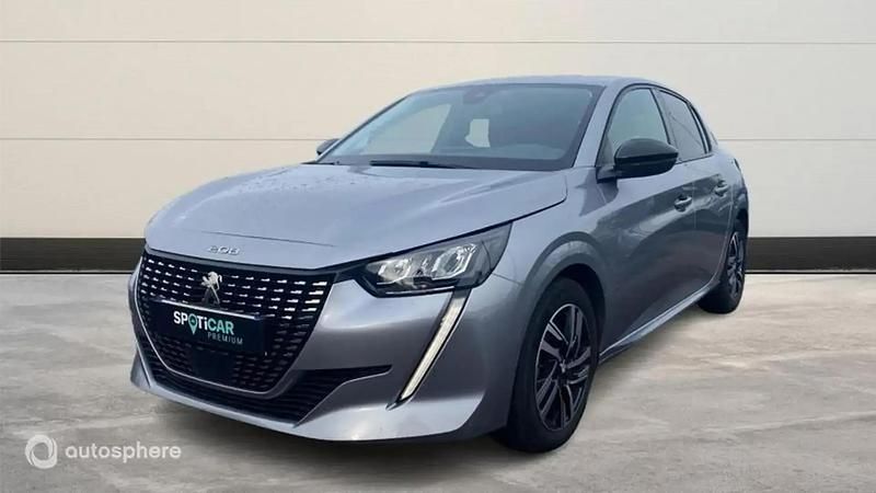 Gris Occasion 2023 Peugeot 208 Allure Citadine | 15 299 € (Prix juste) - Image 1/4
