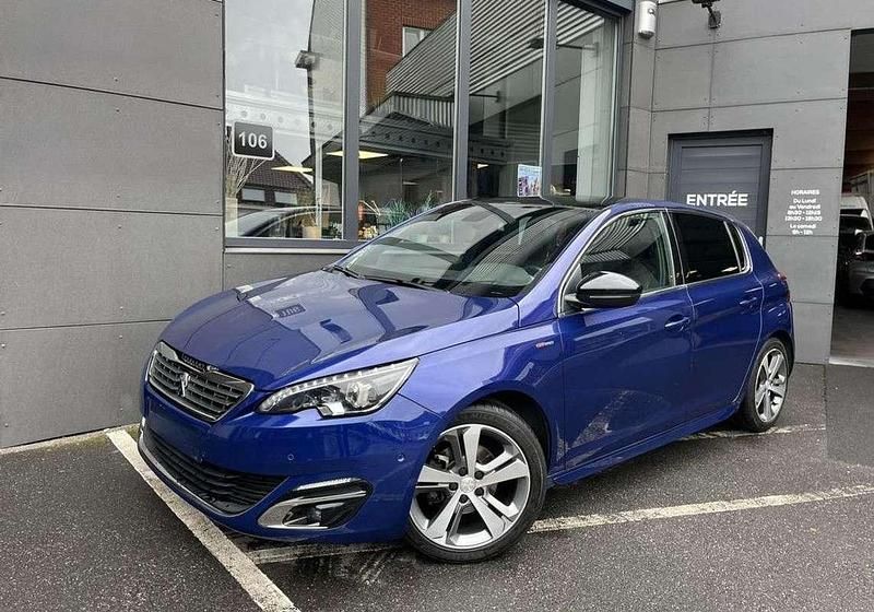 Occasion Peugeot 308 GT-line 131 ch (96 kW) 2015 Bleu Citadine