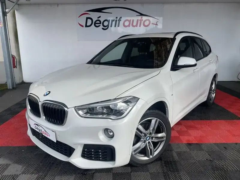 Blanc Utilisé 2016 BMW X1 M Sport SUV | 17 990 € (Prix assez cher) - Image 1/4