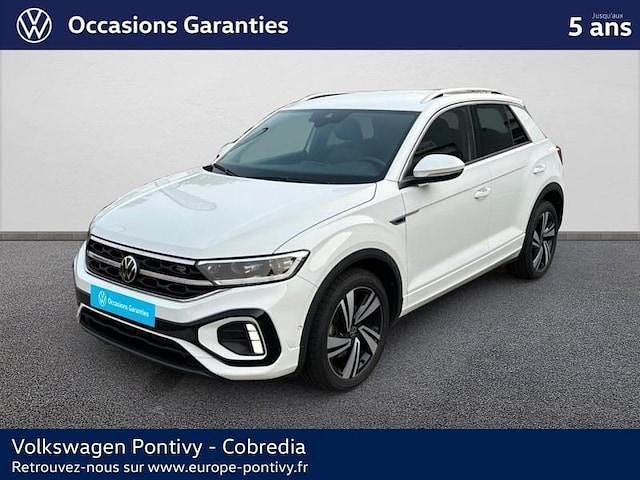 Blanc Utilisé 2022 VW T-Roc R-line SUV | 29 990 € (Prix juste) - Image 1/4