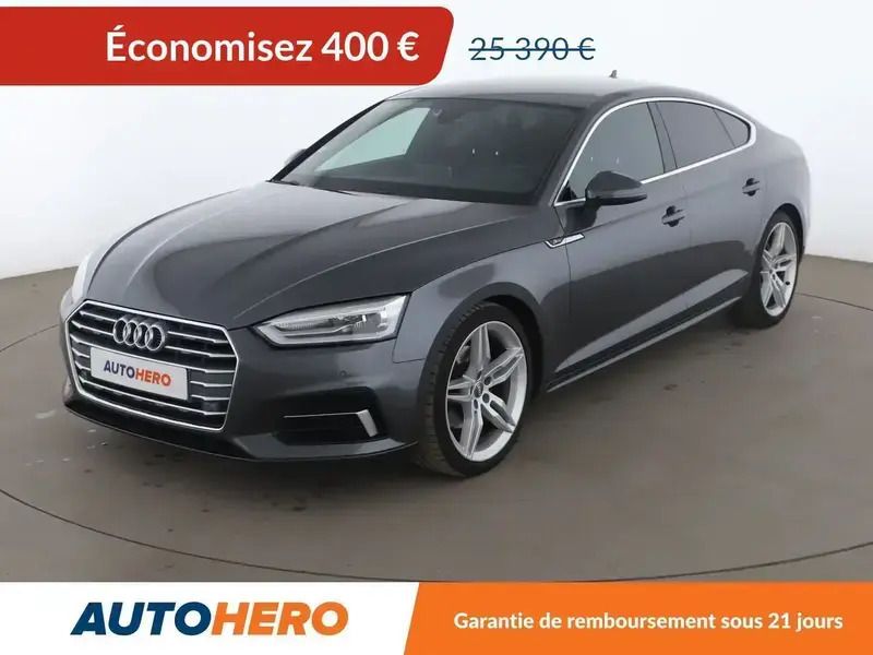 Gris Utilisé 2019 Audi A5 S-Line Coupé | 24 990 € - Image 1/2