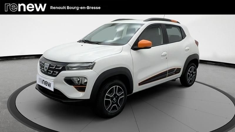 Blanc Occasion 2021 Dacia Spring Comfort Plus Citadine | 8 877 € (Prix juste) - Image 1/4