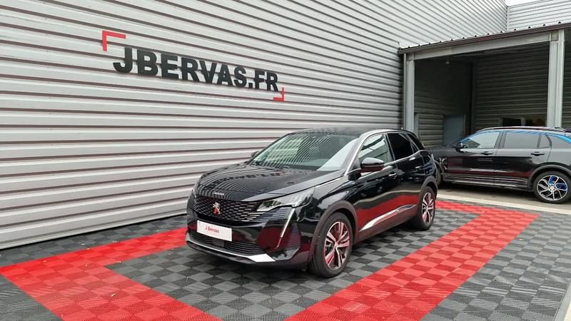 Noir Utilisé 2021 Peugeot 3008 Allure SUV | 20 990 € (Super prix) - Image 1/4