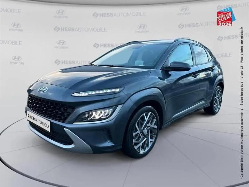 Gris Occasion 2021 Hyundai Kona SUV | 19 999 € (Bon prix) - Image 1/4