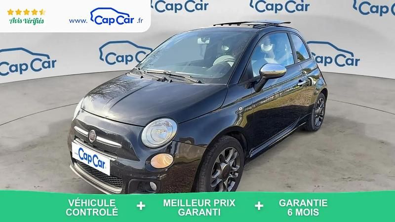 Noir Occasion 2014 Fiat 500 Sport Citadine | 5 690 € (Prix cher) - Image 1/4